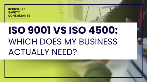 ISO 9001 vs ISO 45001